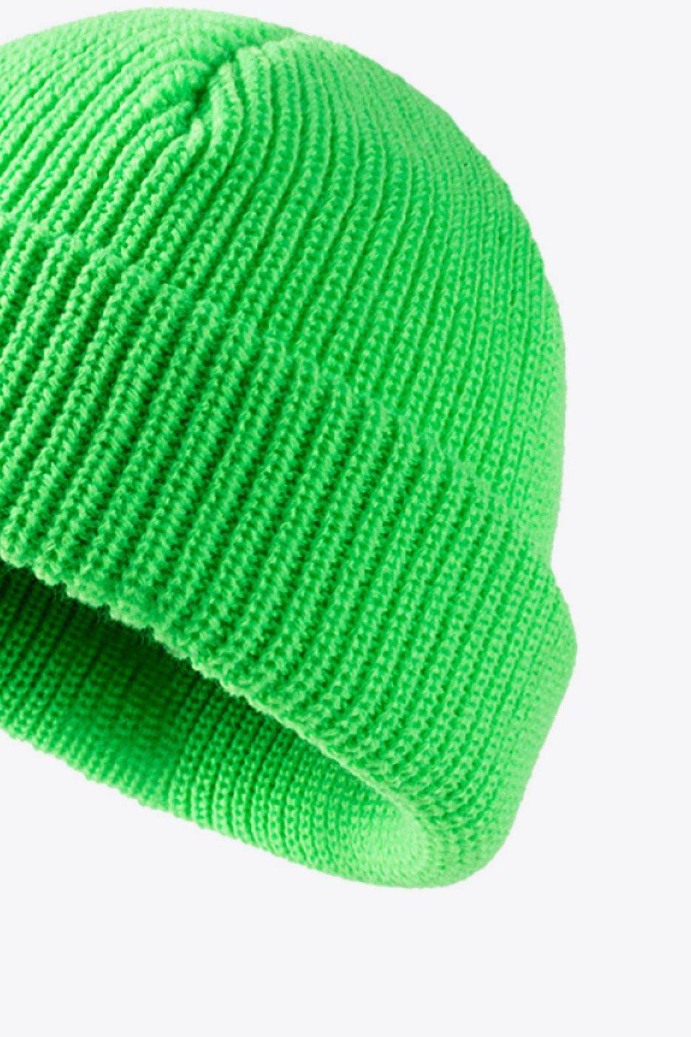 Calling For Winter Rib-Knit Beanie - Hovatok
