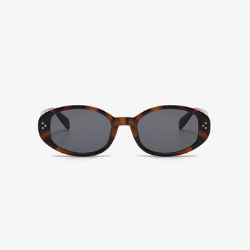 Polycarbonate Frame Oval Sunglasses - Hovatok
