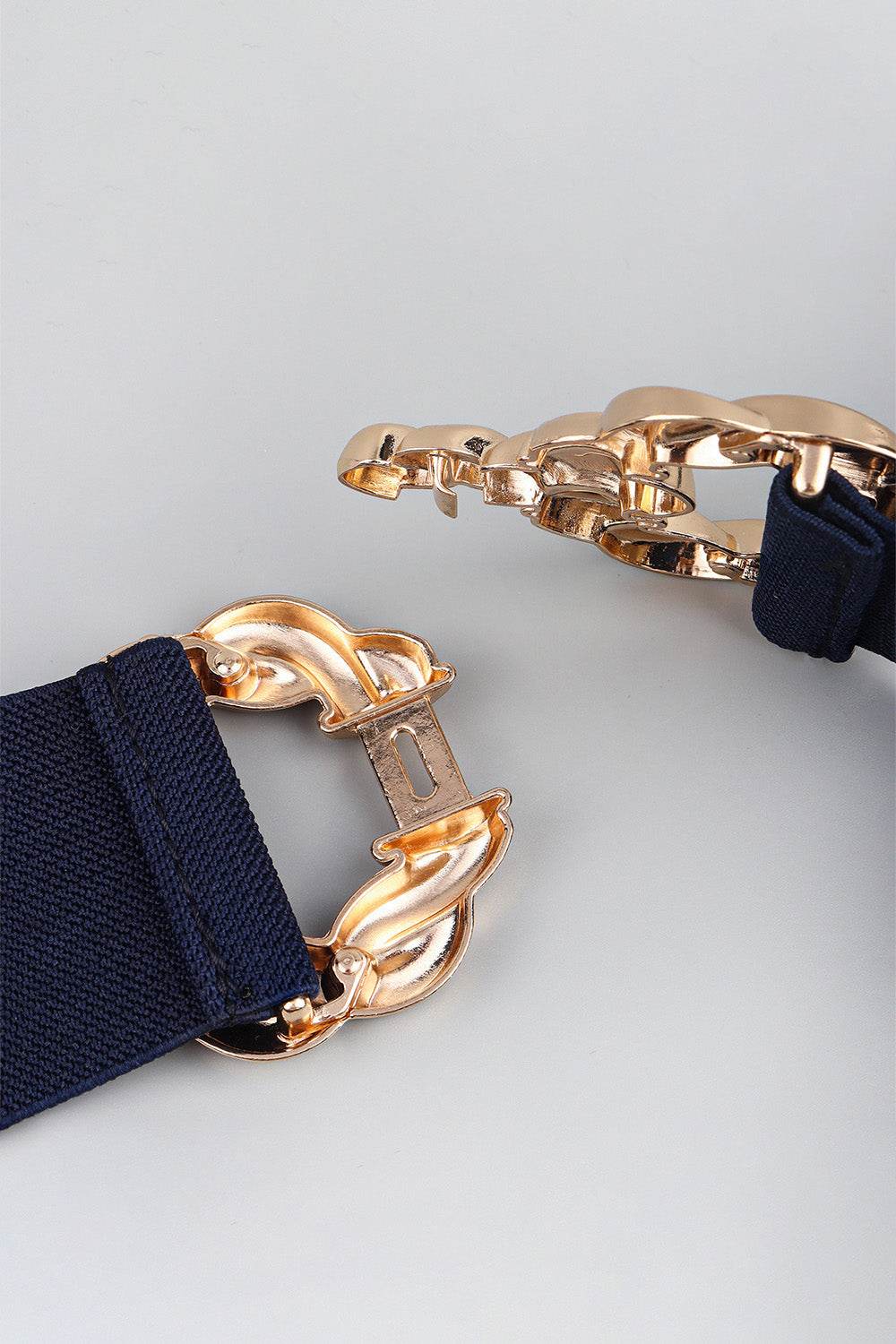 Zinc Alloy Buckle Elastic Belt - Hovatok