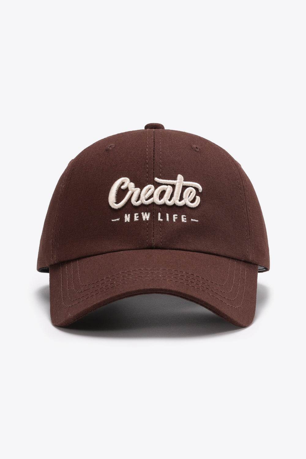 CREATE NEW LIFE Adjustable Cotton Baseball Cap - Hovatok