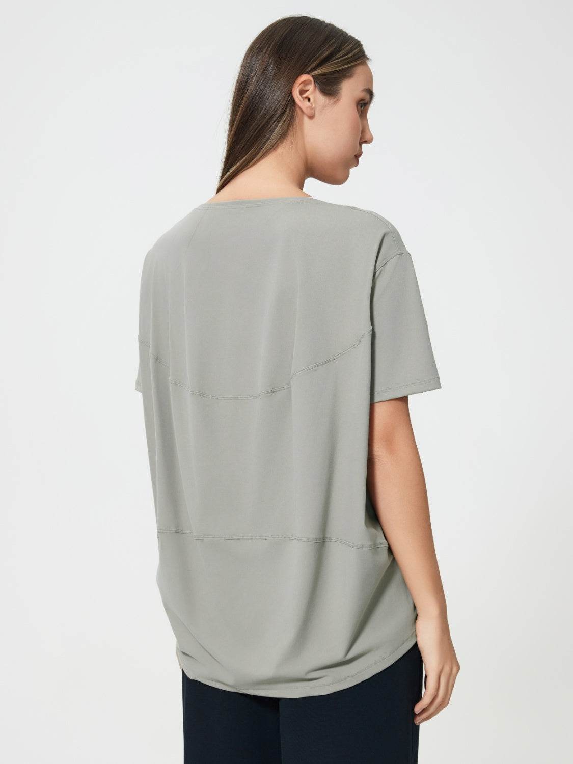 Millennia Round Neck Short Sleeve Active T-Shirt - Hovatok
