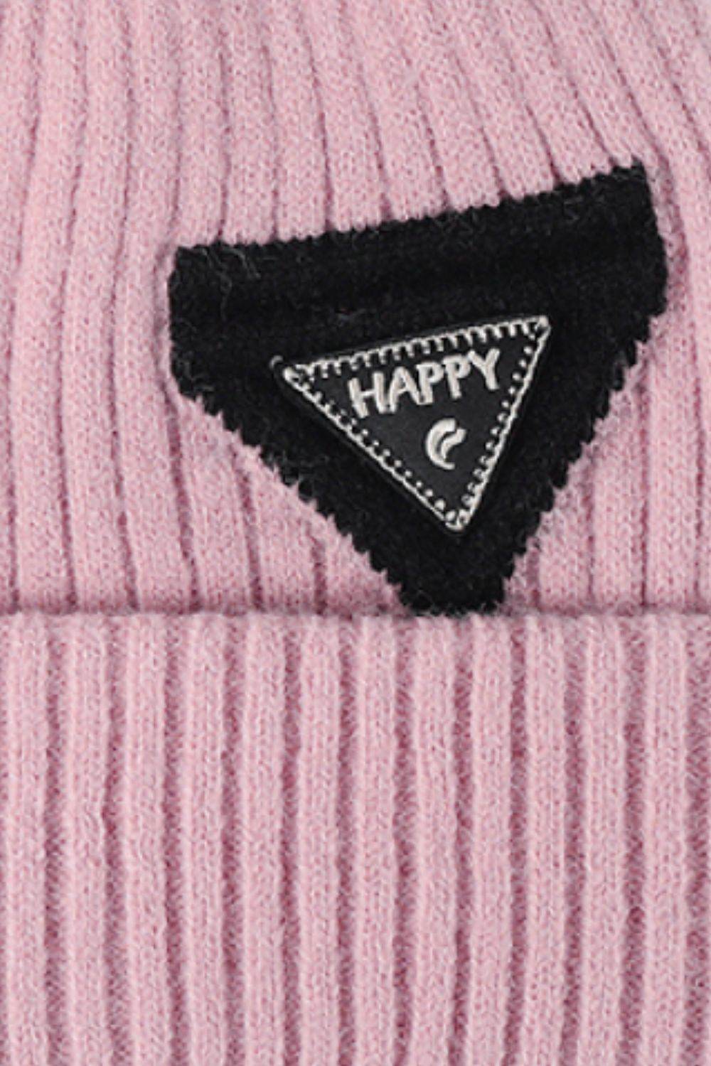 HAPPY Contrast Beanie - Hovatok