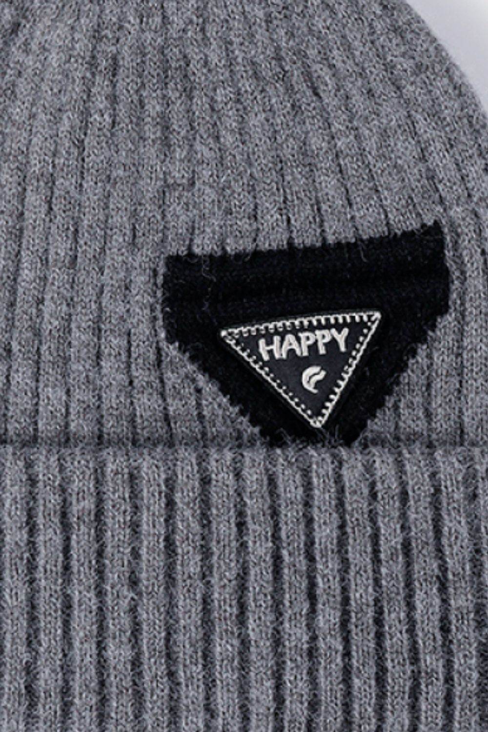 HAPPY Contrast Beanie - Hovatok