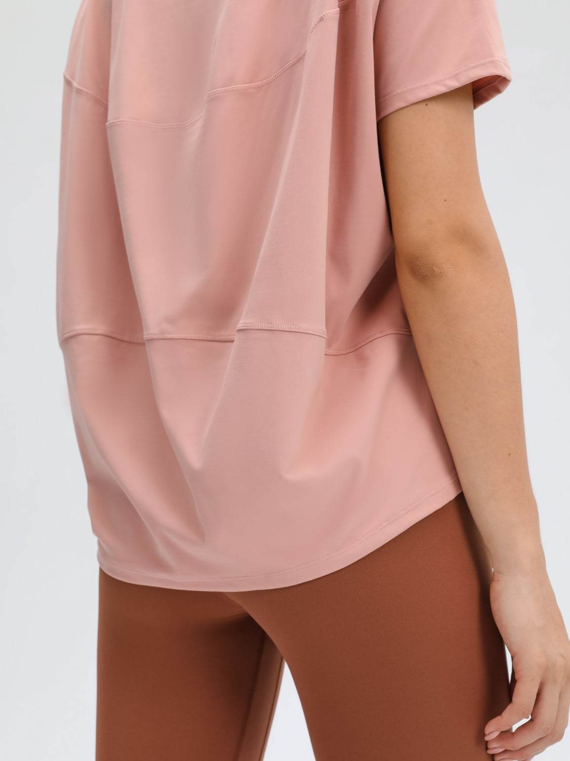 Millennia Round Neck Short Sleeve Active T-Shirt - Hovatok