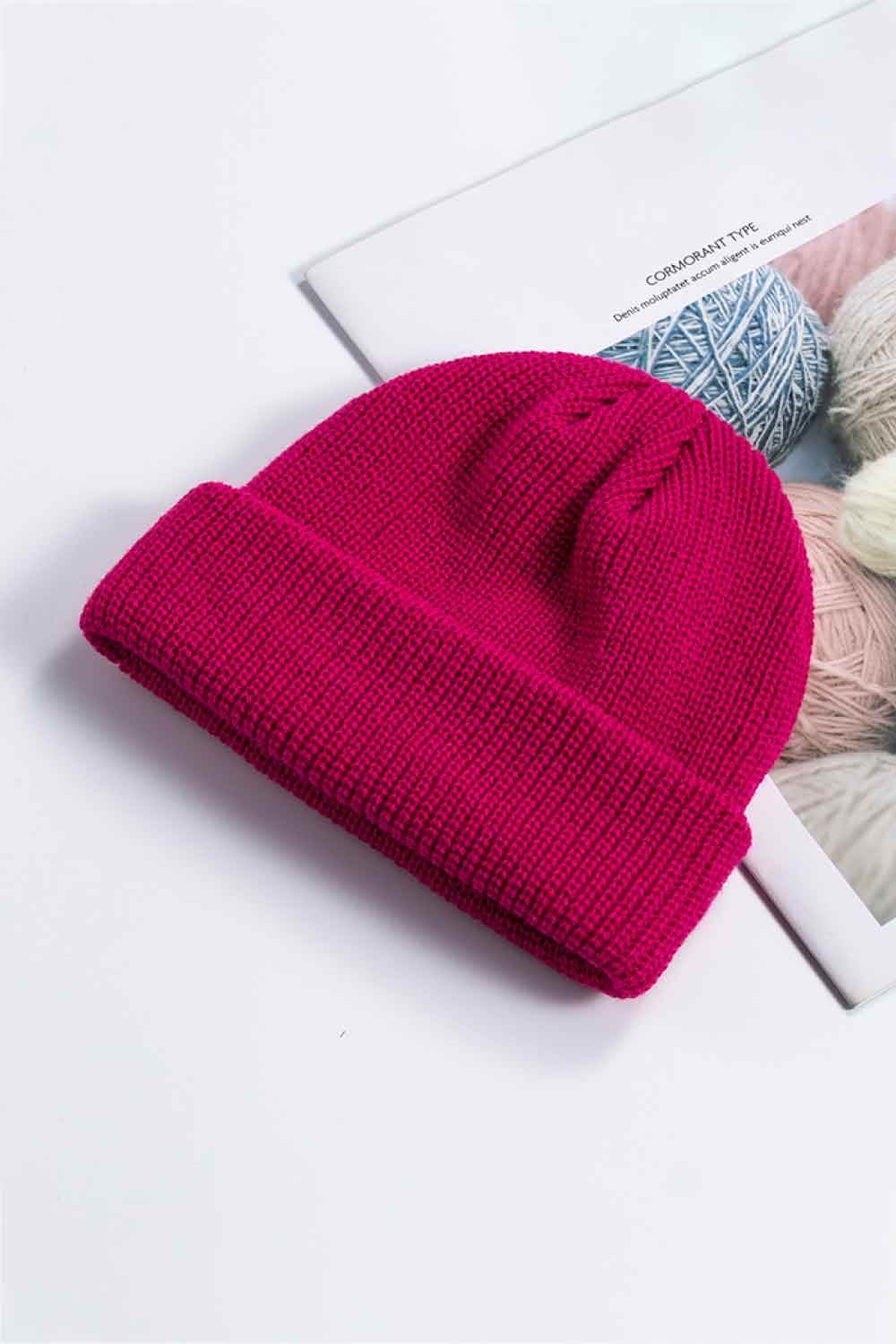Cozy Rib-Knit Cuff Beanie - Hovatok