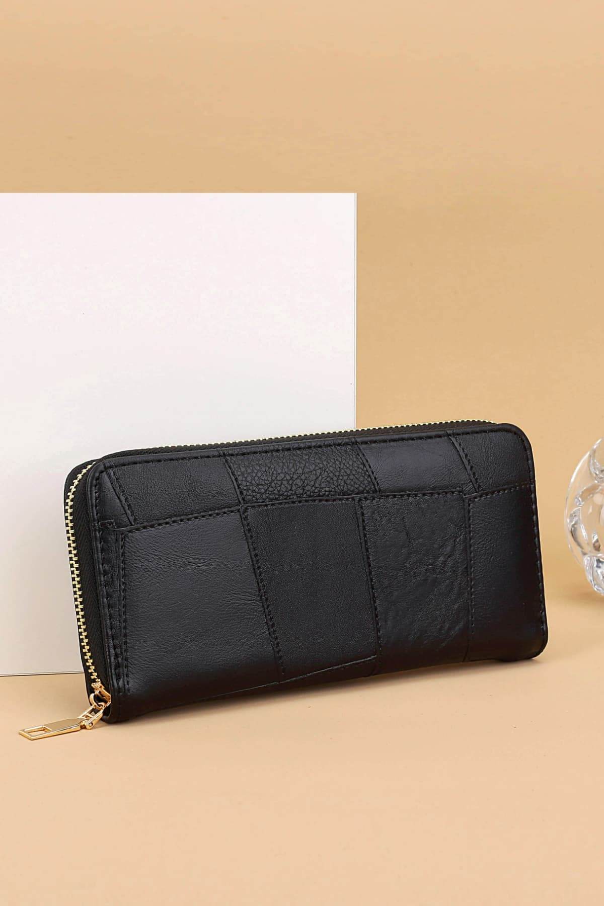 PU Leather Mulit-Interlayer Wallet - Hovatok