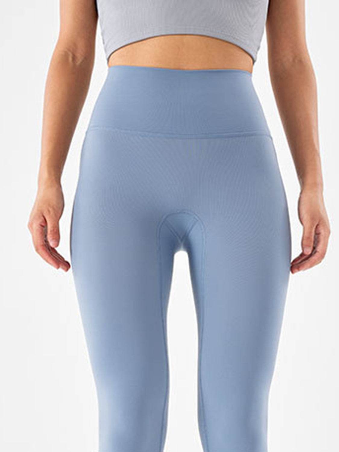 Wide Waistband Sports Leggings - Hovatok