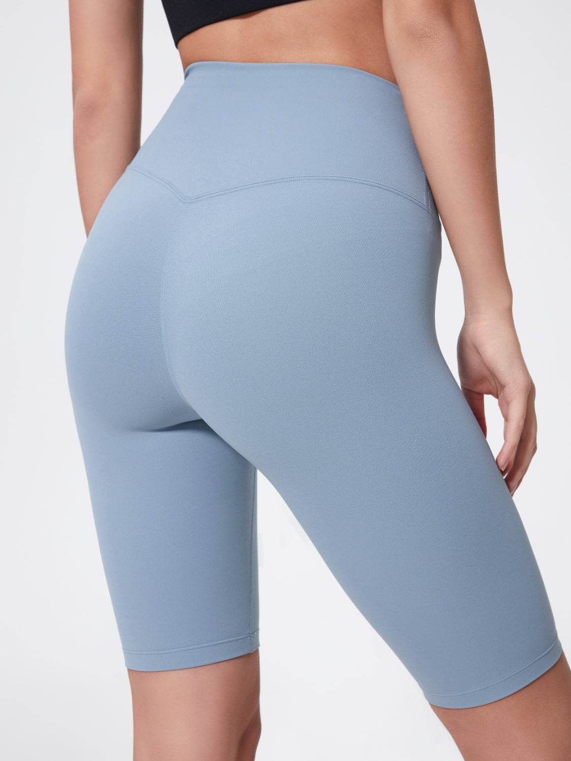 Millennia High Rise Wide Waistband Active Shorts - Hovatok