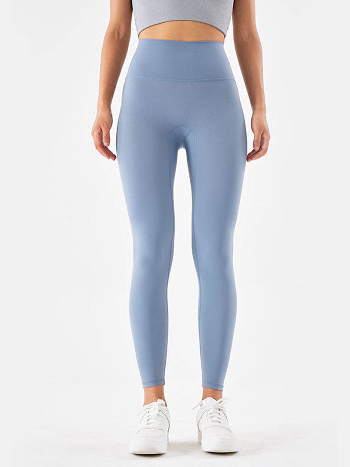 Wide Waistband Sports Leggings - Hovatok
