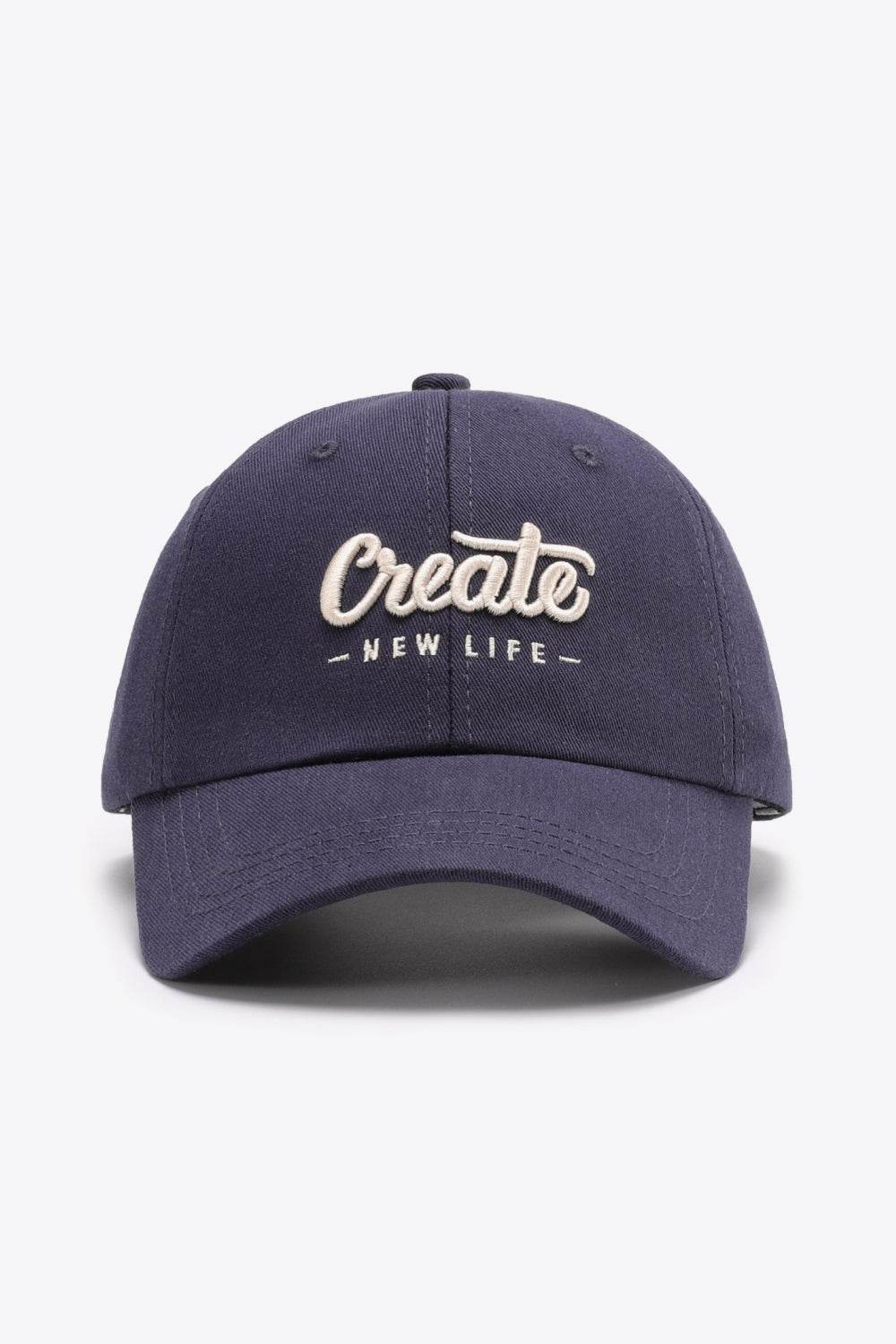 CREATE NEW LIFE Adjustable Cotton Baseball Cap - Hovatok