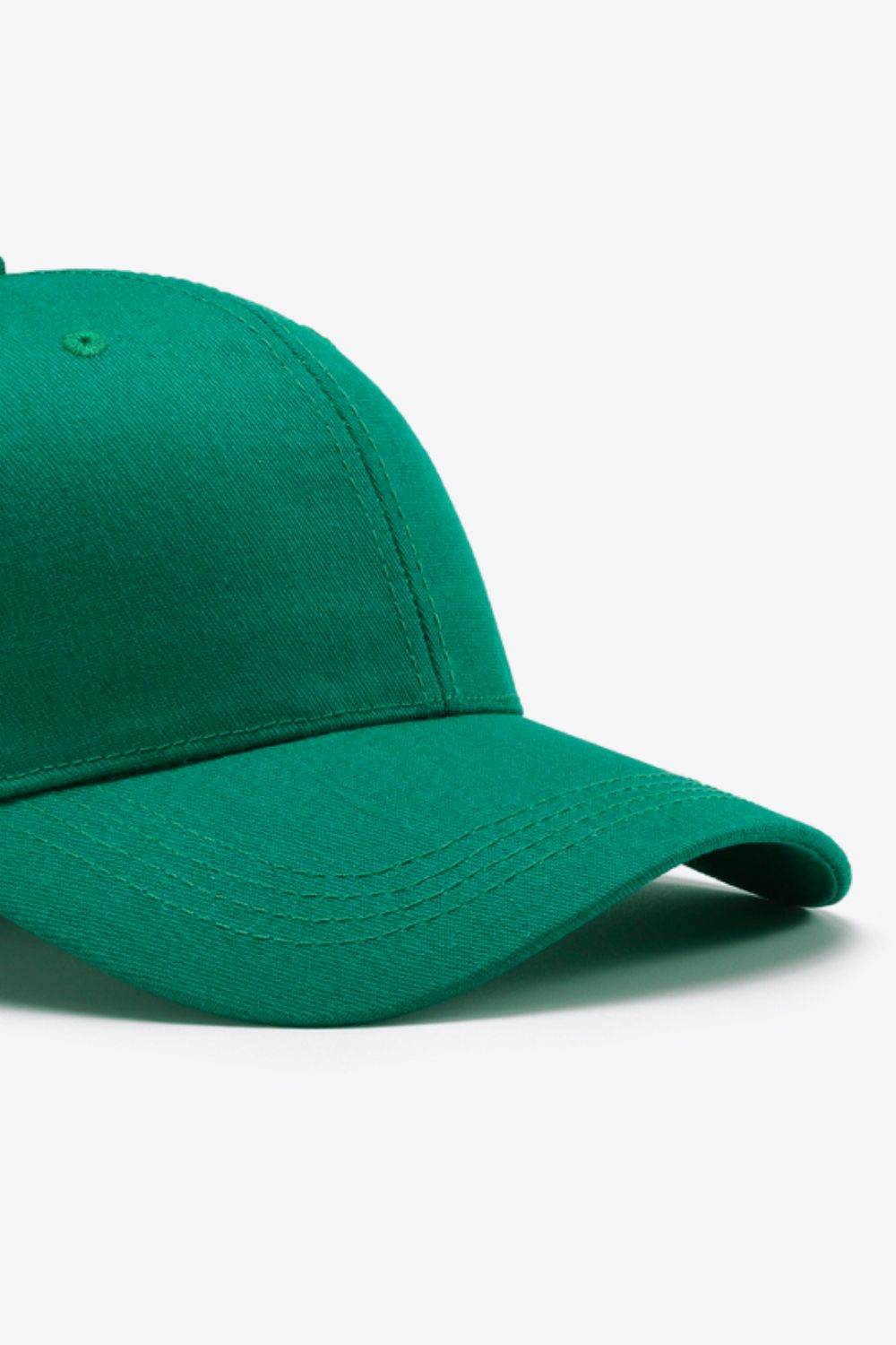 Plain Adjustable Cotton Baseball Cap - Hovatok