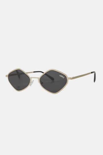 Nicole Lee USA Metal Frame Geometric Sunglasses - Hovatok