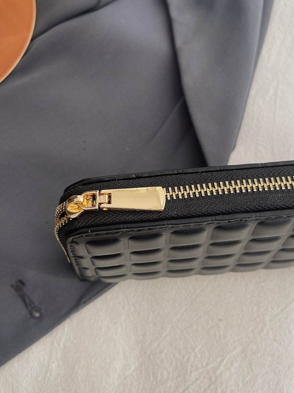 PU Leather Solid Color Wallet - Hovatok