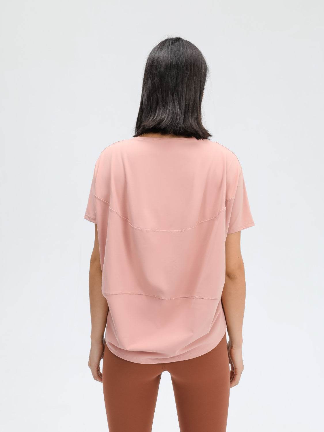 Millennia Round Neck Short Sleeve Active T-Shirt - Hovatok