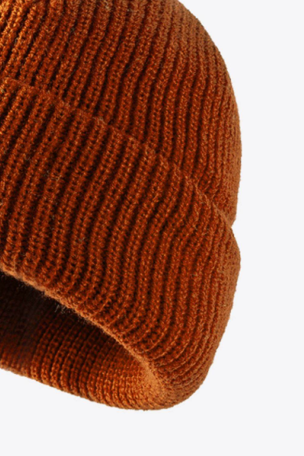 Calling For Winter Rib-Knit Beanie - Hovatok