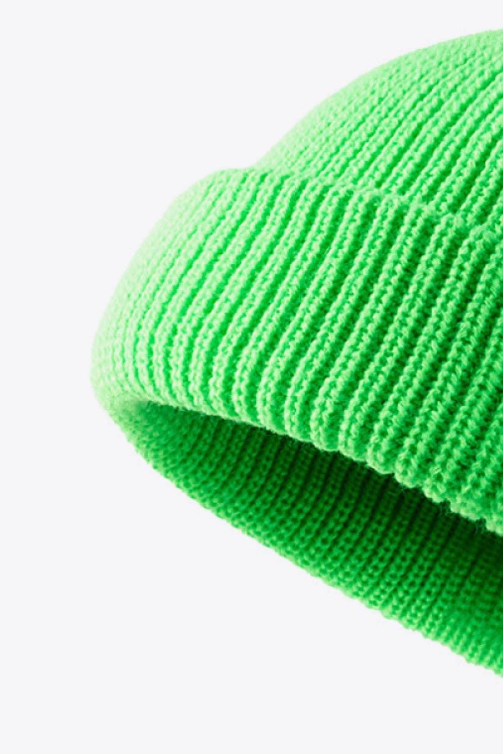 Calling For Winter Rib-Knit Beanie - Hovatok