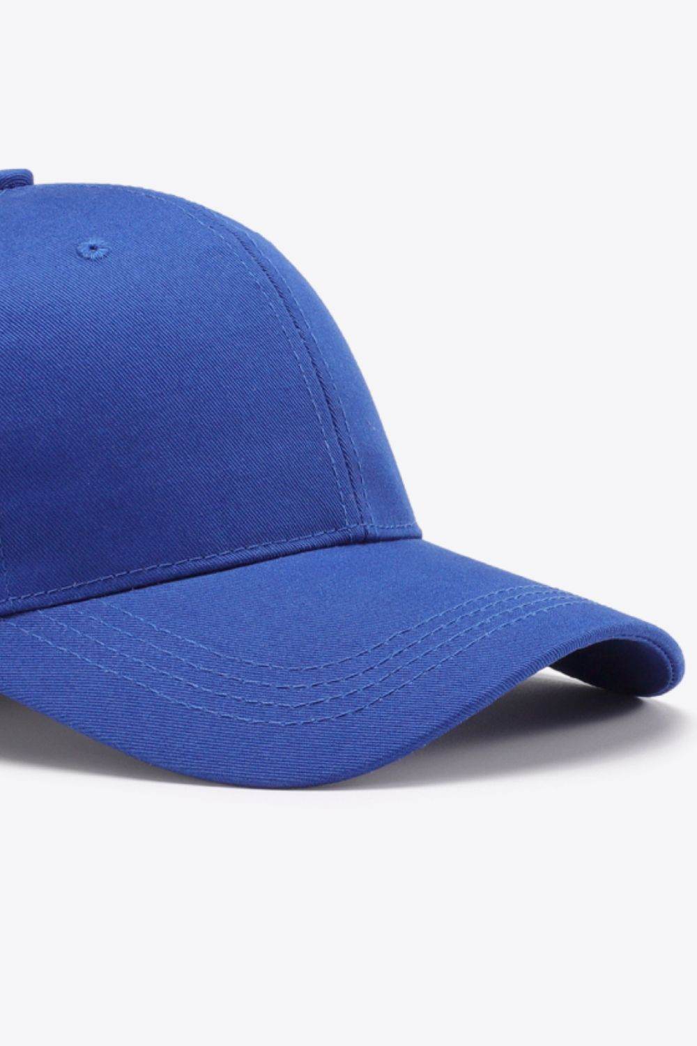 Plain Adjustable Cotton Baseball Cap - Hovatok