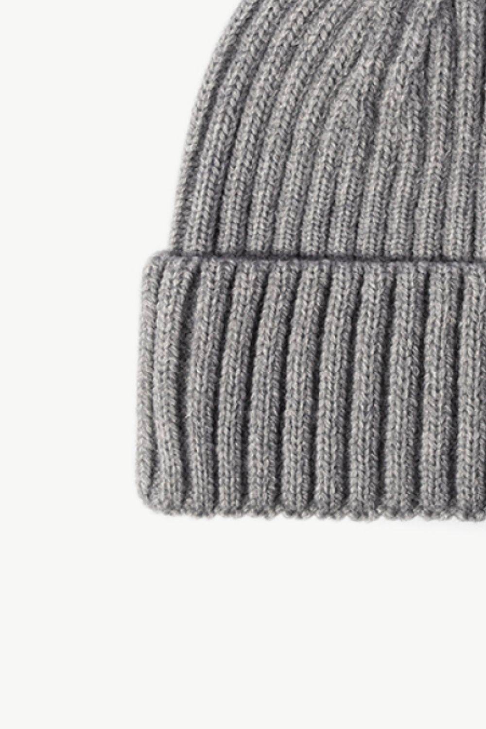 Rib-Knit Cuff Beanie - Hovatok