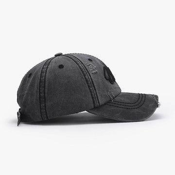 Embroidered Letter Cotton Baseball Cap - Hovatok