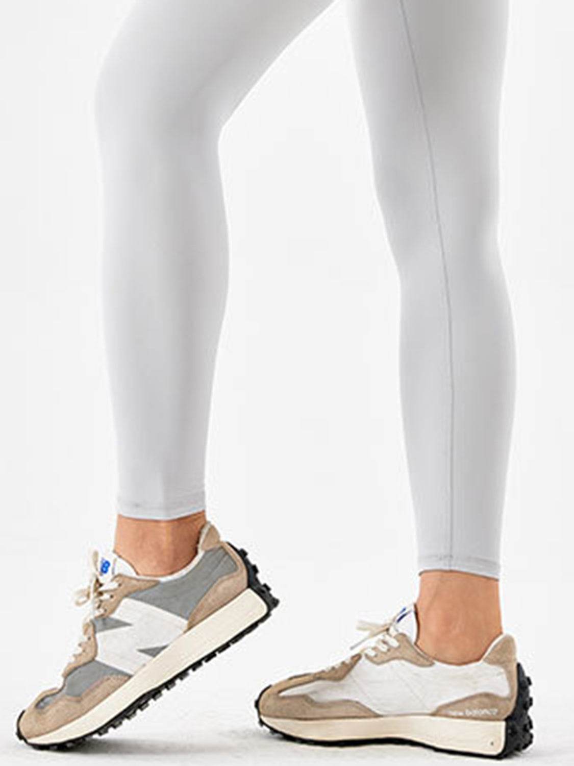 Wide Waistband Sports Leggings - Hovatok