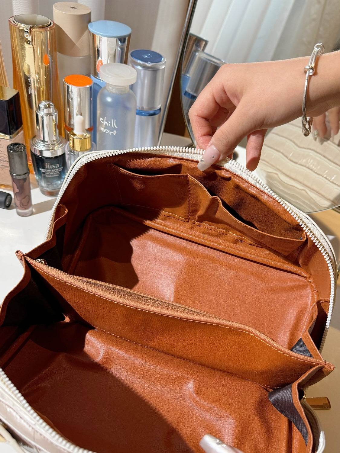 PU Leather Solid Color Wristlet - Hovatok