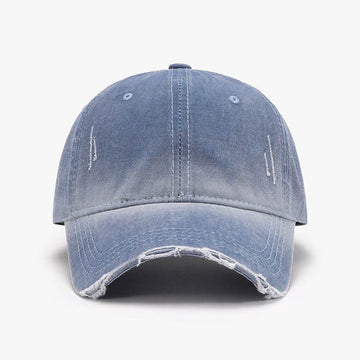 Distressed Washed Adjustable Baseball Cap - Hovatok