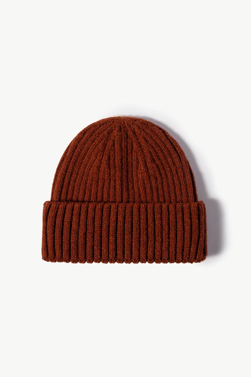 Rib-Knit Cuff Beanie - Hovatok
