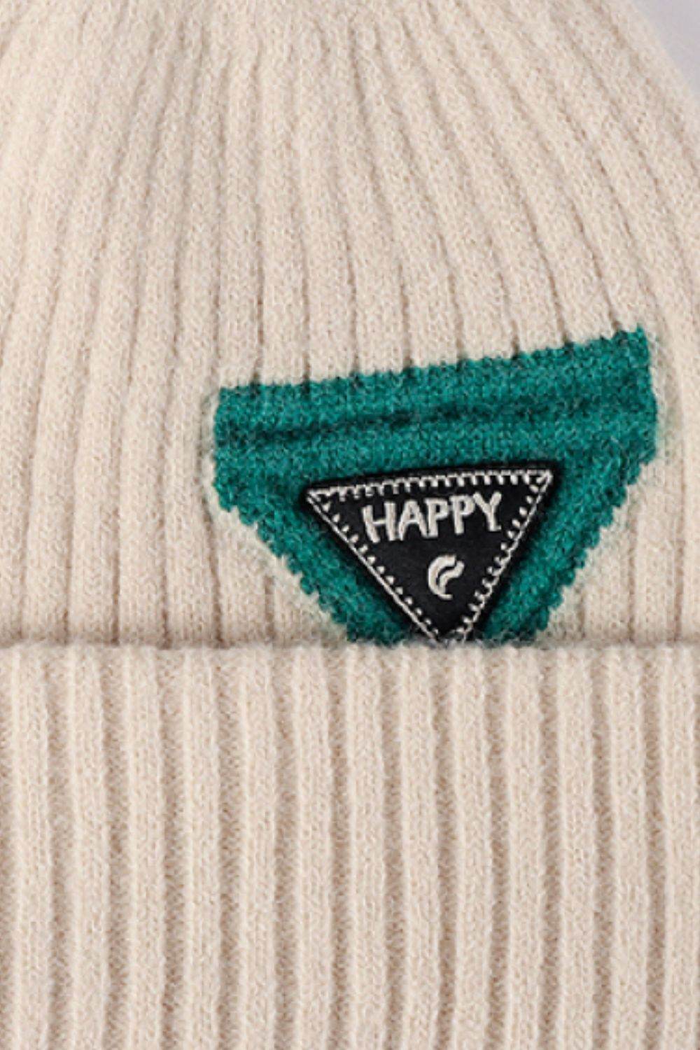 HAPPY Contrast Beanie - Hovatok