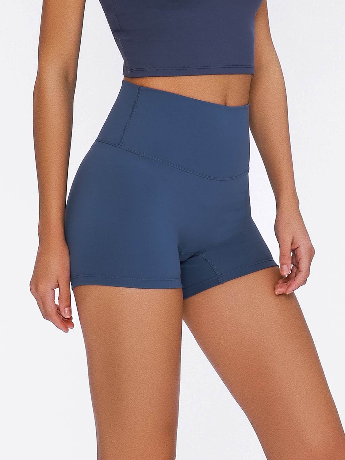 Millennia High Waist Active Shorts - Hovatok