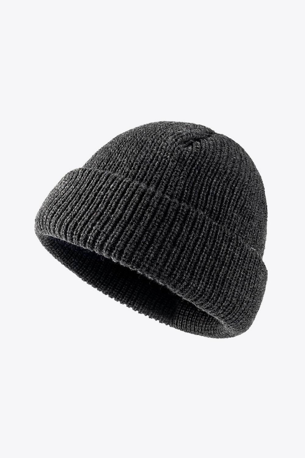 Calling For Winter Rib-Knit Beanie - Hovatok