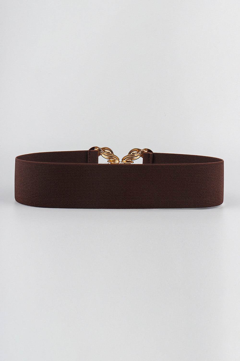 Zinc Alloy Buckle Elastic Belt - Hovatok