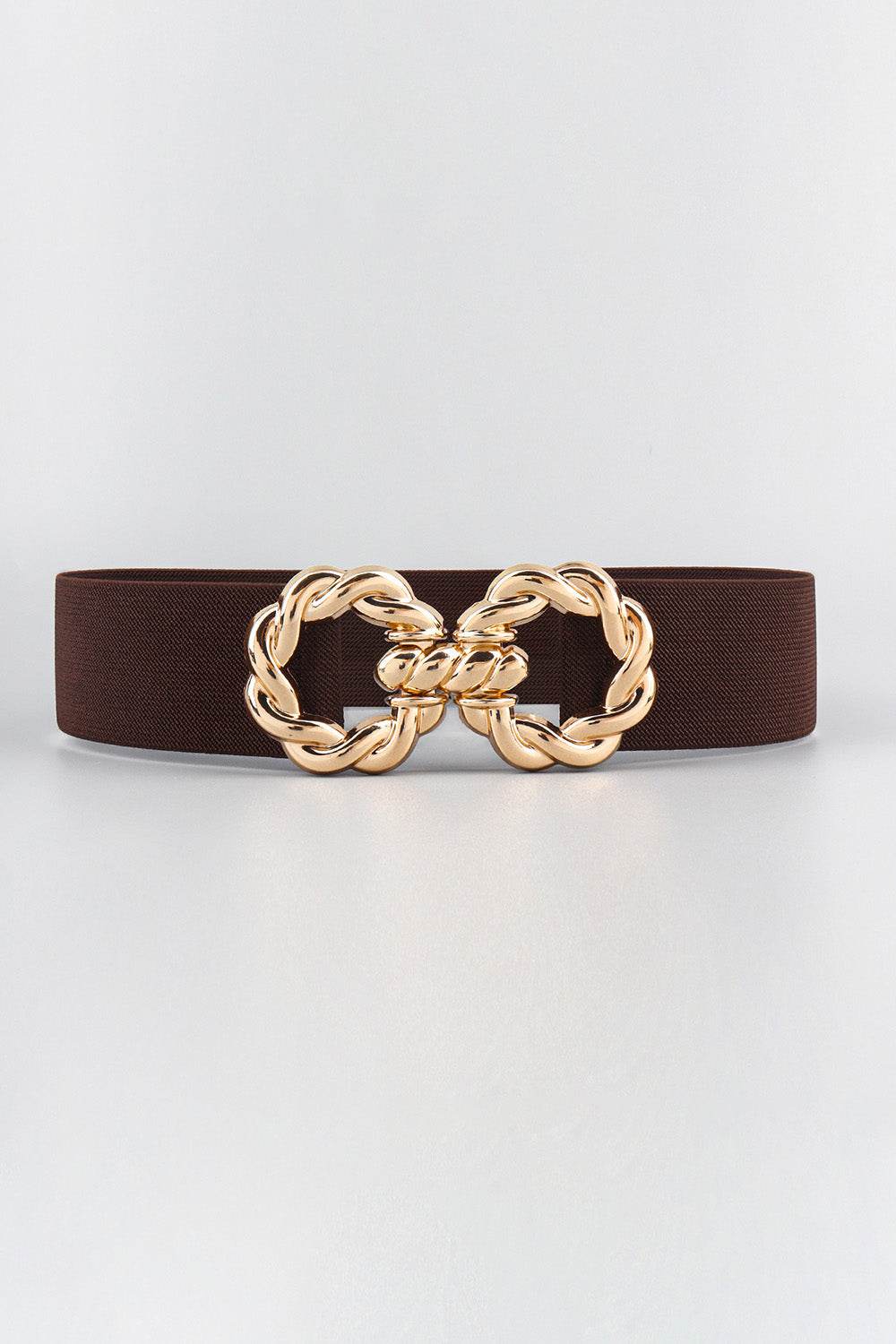 Zinc Alloy Buckle Elastic Belt - Hovatok