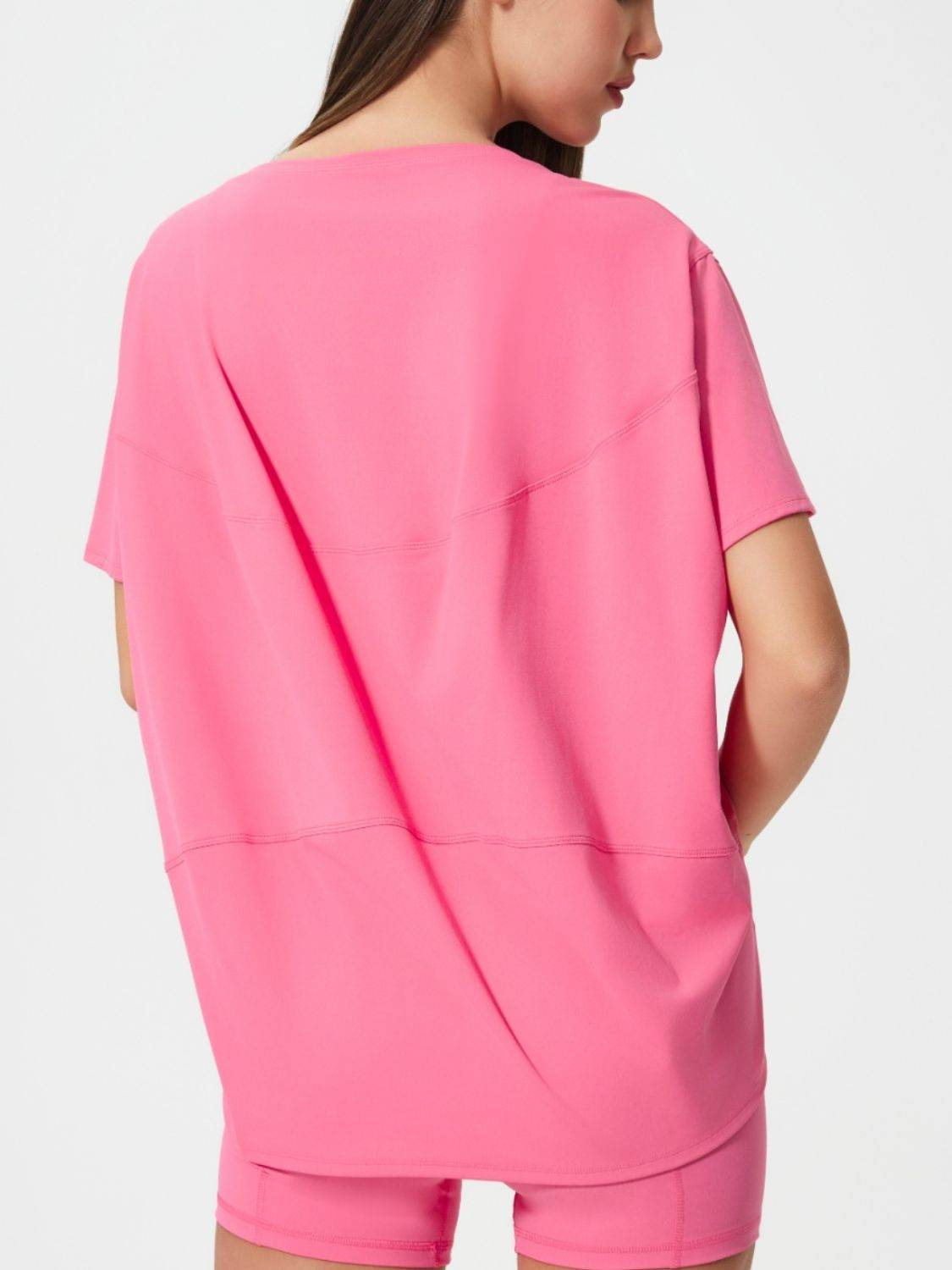 Millennia Round Neck Short Sleeve Active T-Shirt - Hovatok