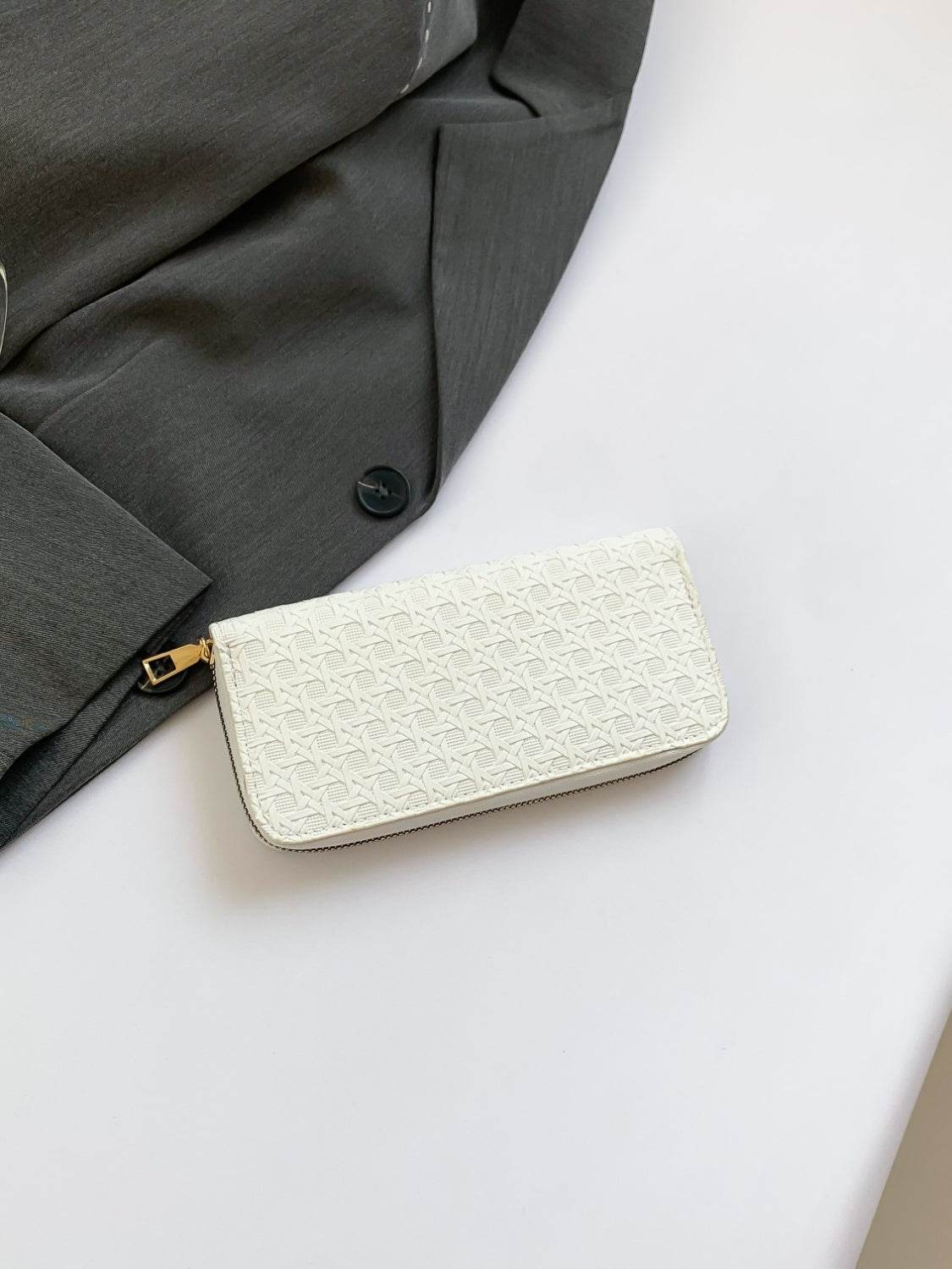PU Leather Solid Color Wallet - Hovatok