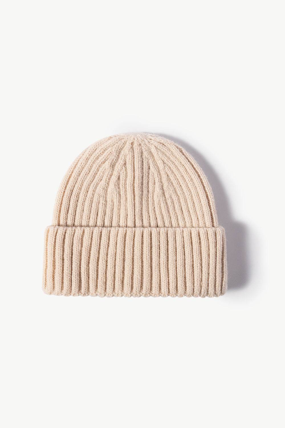Rib-Knit Cuff Beanie - Hovatok