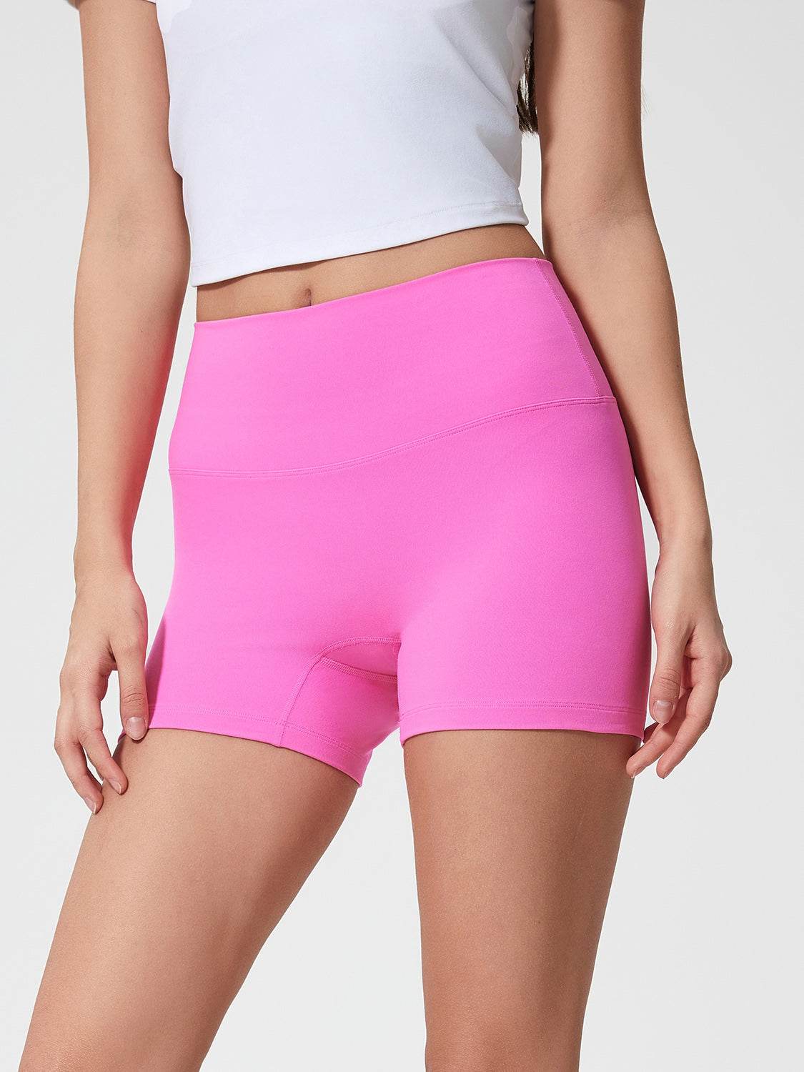 Millennia High Waist Active Shorts - Hovatok