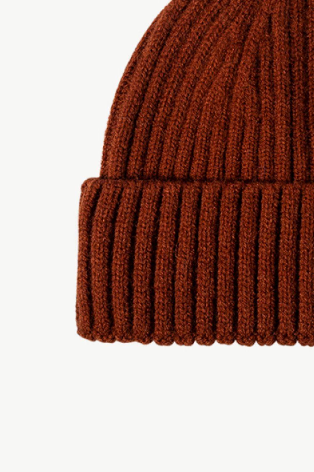 Rib-Knit Cuff Beanie - Hovatok