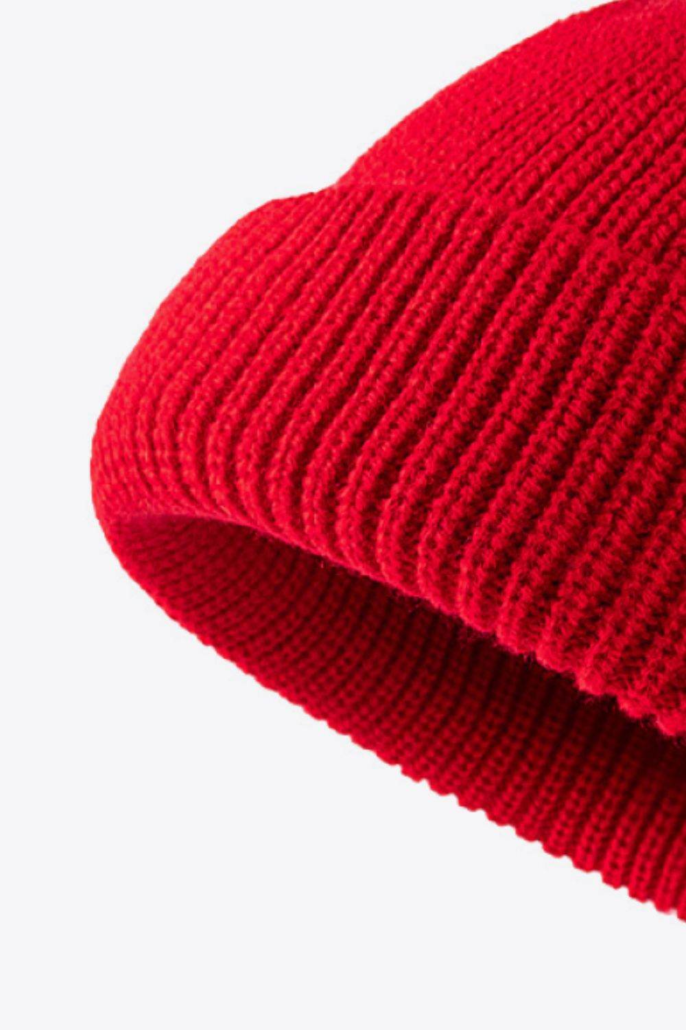 Calling For Winter Rib-Knit Beanie - Hovatok