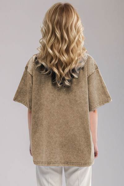 Basic Bae Round Neck Half Sleeve T-Shirt - Hovatok
