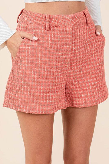 Mittoshop Tweed Classic Shorts with Side Pockets - Hovatok