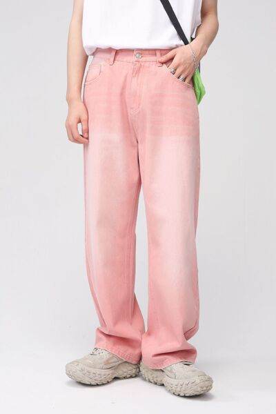 Pocketed Baggy Jeans - Hovatok