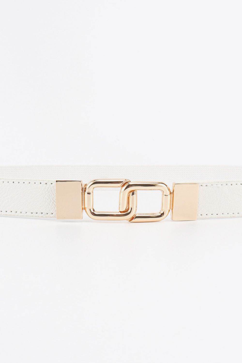 Geometric Double Buckle Elastic Belt - Hovatok