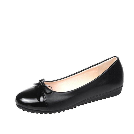 Round Toe Bow Flats - Hovatok