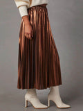 Pleated Midi Skirt - Hovatok