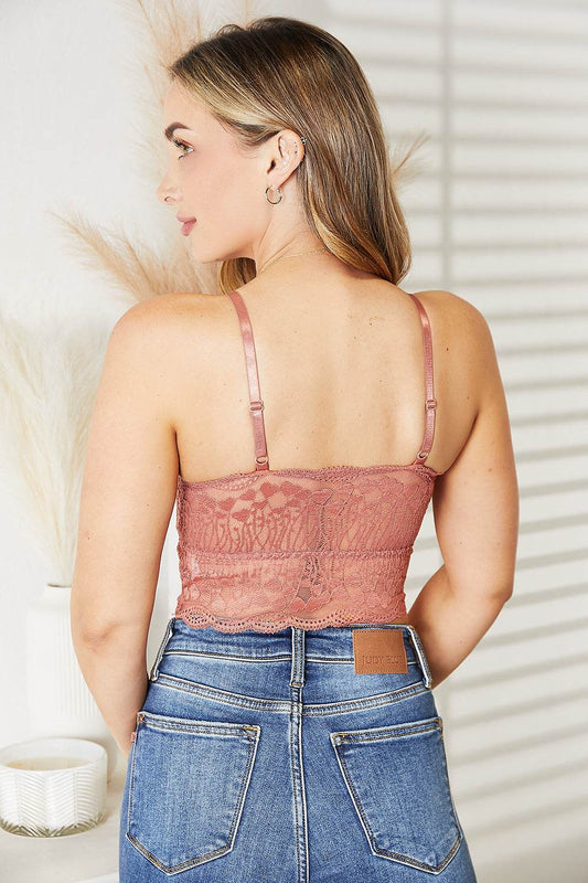 JadyK Luna Crisscross Front Lace Bralette - Hovatok