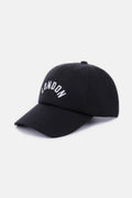Zenana Embroidered City Baseball Cap - Hovatok