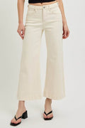 RISEN Full Size Tummy Control Cropped Bootcut Jeans Plus Size - Hovatok