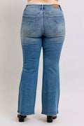Judy Blue MR Tummy Control Vintage Wash Jeans - Hovatok