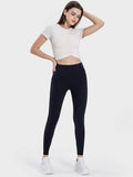 Millennia Pocketed High Waist Active Leggings - Hovatok