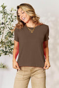Basic Bae Full Size Round Neck Short Sleeve T-Shirt - Hovatok